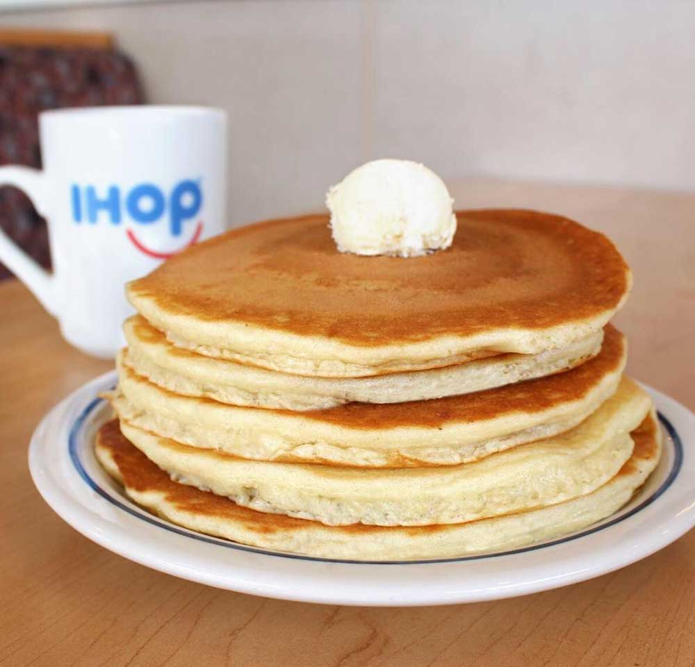 stack of ihop pancakes