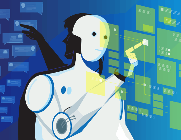chatbots in the contact center magazine article cover