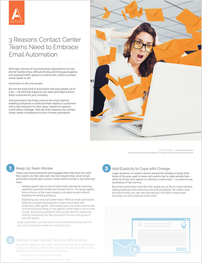 3 Reasons Contact Center Teams Need to Embrace Email Automation thumbnail
